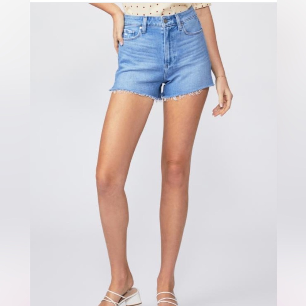 NWT Paige Margot High Rise Shorts w/ Raw Hem Size 32